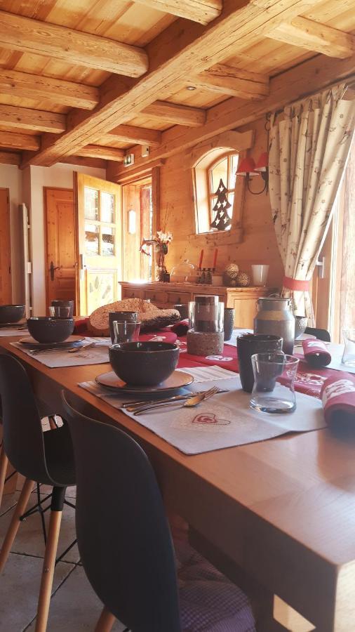 Chalet Jardin D'Angele Chambres D'Hotes Courchevel Buitenkant foto