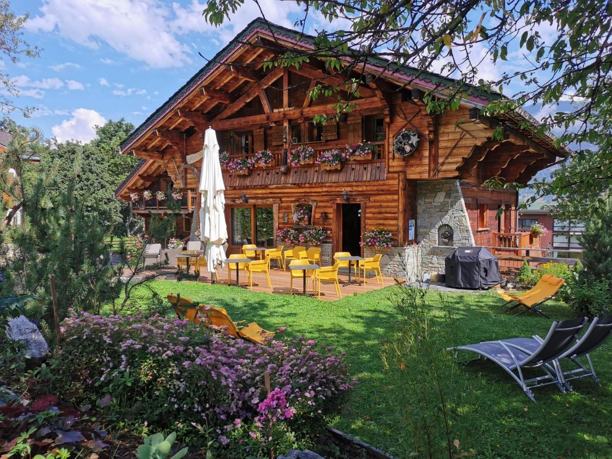 Chalet Jardin D'Angele Chambres D'Hotes Courchevel Buitenkant foto