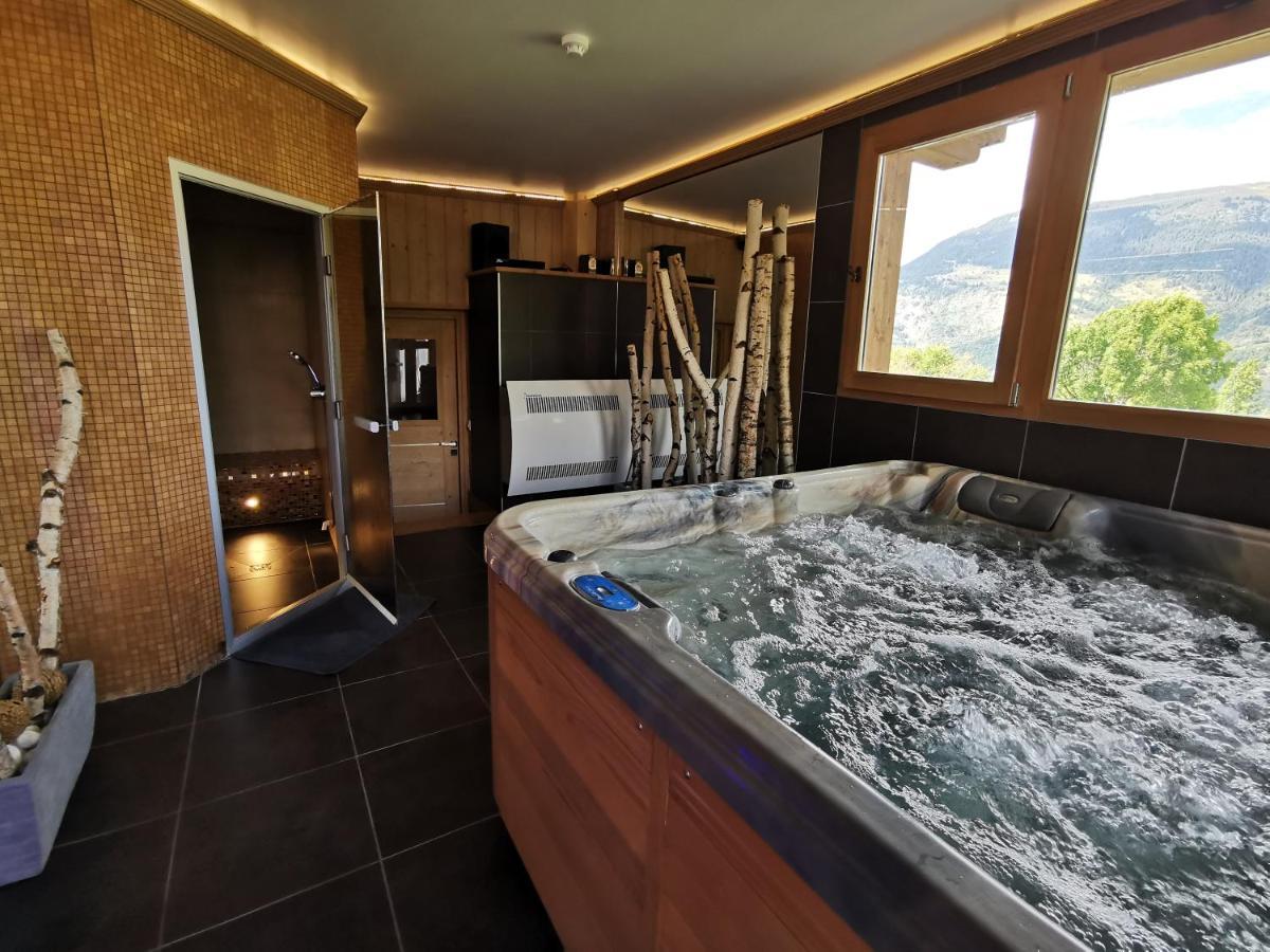 Chalet Jardin D'Angele Chambres D'Hotes Courchevel Buitenkant foto