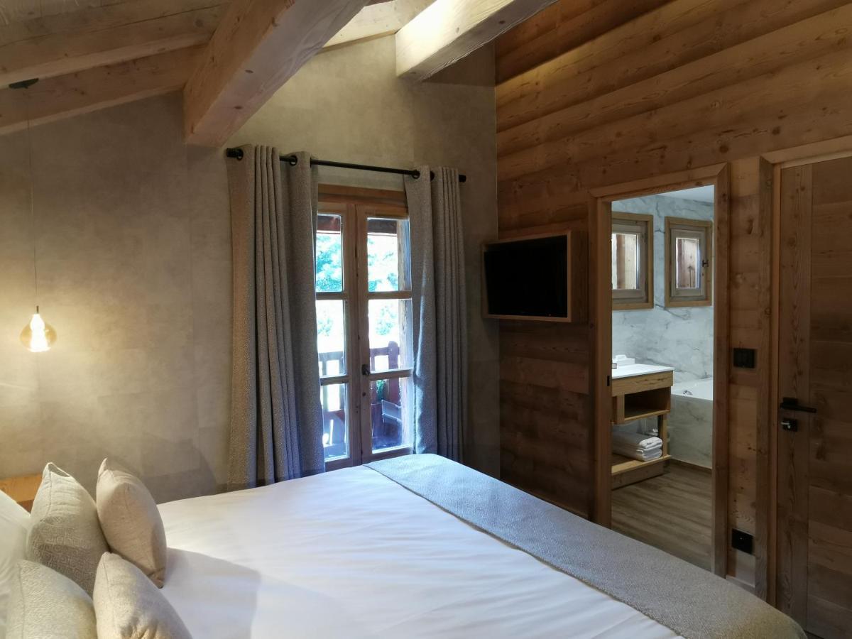 Chalet Jardin D'Angele Chambres D'Hotes Courchevel Buitenkant foto
