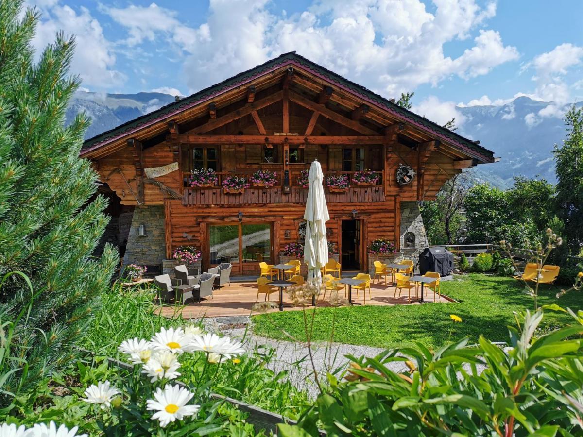 Chalet Jardin D'Angele Chambres D'Hotes Courchevel Buitenkant foto
